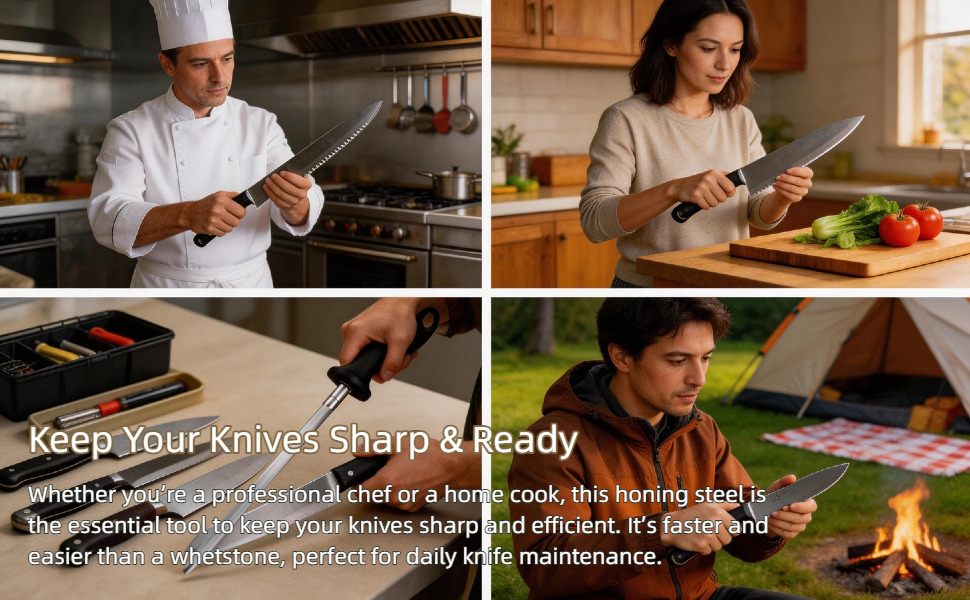 Keep Your Knives Sharp & Ready