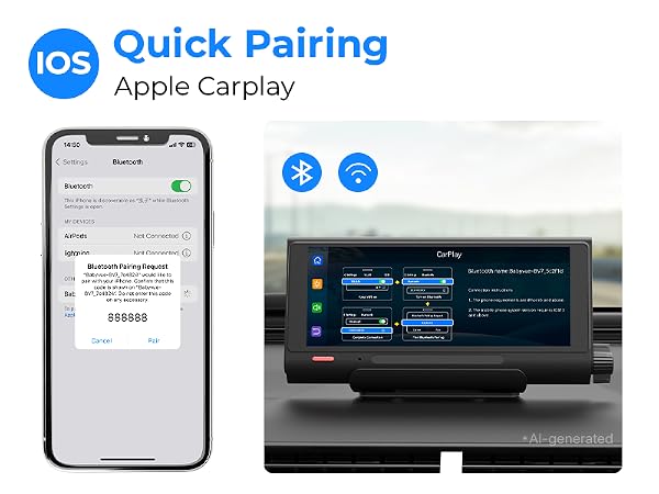 baby car camera carplay