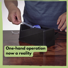 Heat tape dispenser for sublimation - One-hand operation