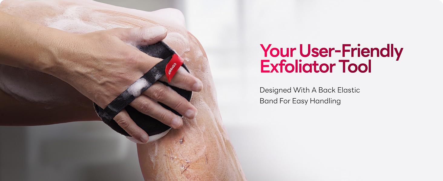 exfoliating scrubber