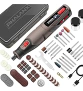 PHALANX Cordless Rotary Tool Kit, 4V 4000mAh Battery, 80 Accessories, 9 Speed Settings, 28000 RPM...