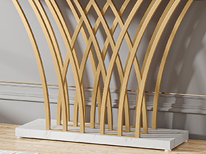Powder-coated Metal Frame