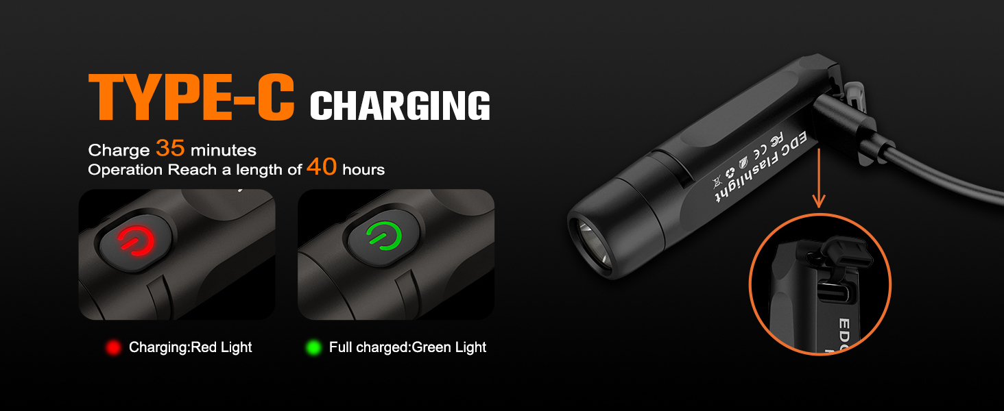 mini flashlight rechargeable