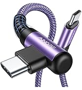 AINOPE USB C Cable 60W 2-Pack 6.6ft Nylon Braided USB C to USB C Cable Type C Charger Fast Chargi...