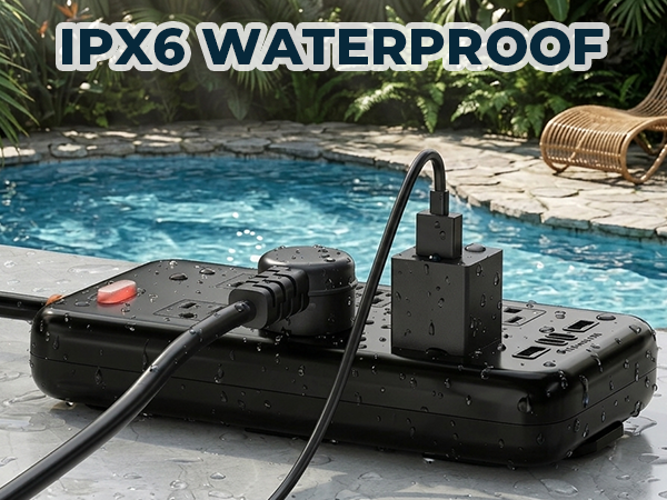 IPX6 Waterproof