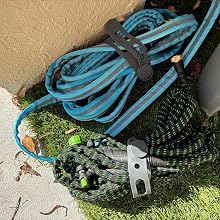 Silicone latch straps