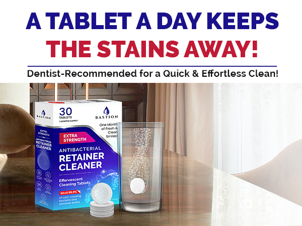 retainer cleaner tablets