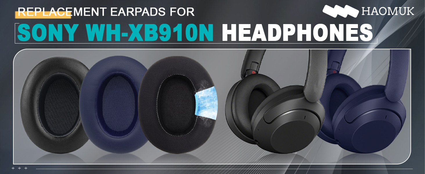 Replacement earpads for Sony WH-xb910n