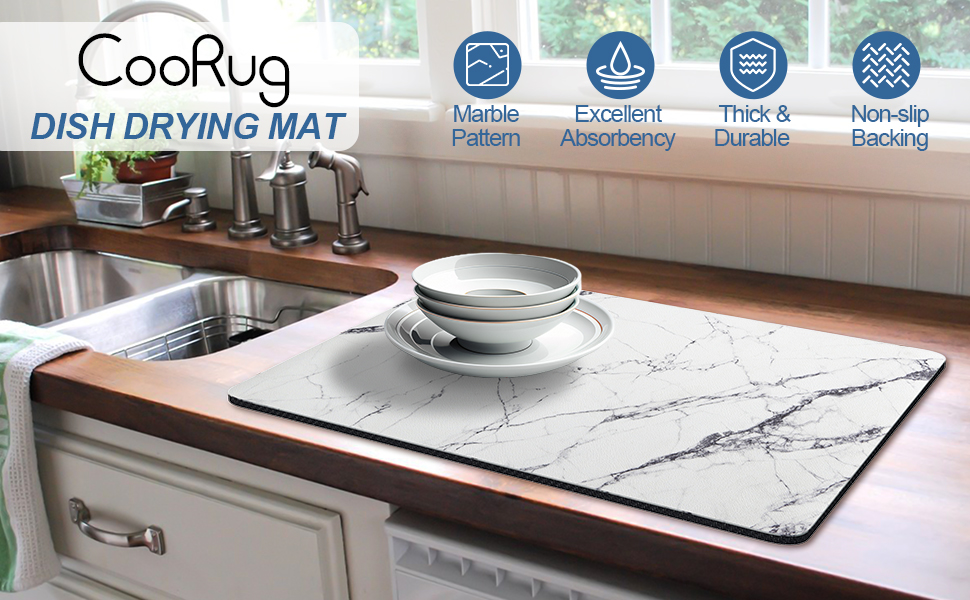 dish drying mat