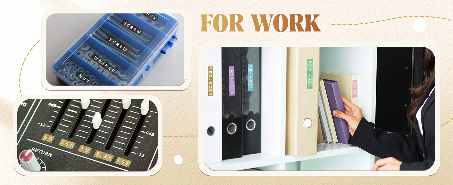 Waterproof Label Maker Tapes