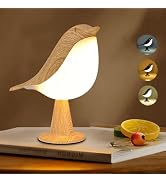 Xhope4u Cordless Lamp, Night Light Touch Sensor, Bedside Small Lamp, Bird Light Gifts Table Lamp ...