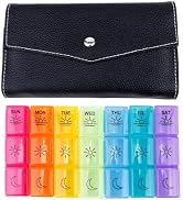 Beaupretty 1 Set Medicine Case Travel Case Cases Weekly Case 21 Day Organizer Protable Case Purse...