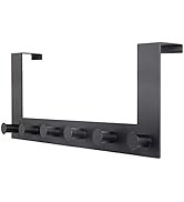 WEBI Over The Door Hook,Over The Door Towel Rack with 6 Hooks for Hanging Coats,Door Coat Hanger ...