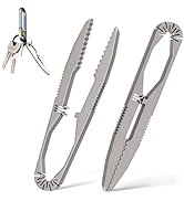 Fortedgear Titanium Precision Tweezers - High-Accuracy, Anti-Slip Design, Multi-Purpose EDC Tool ...