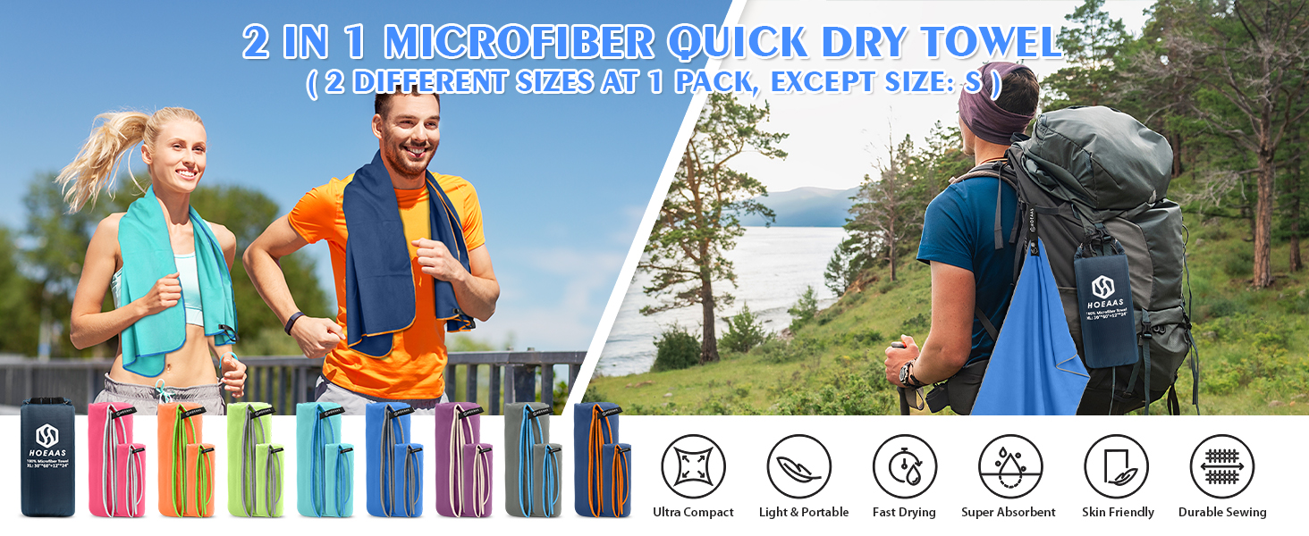 Microfiber Camping Sport Towel
