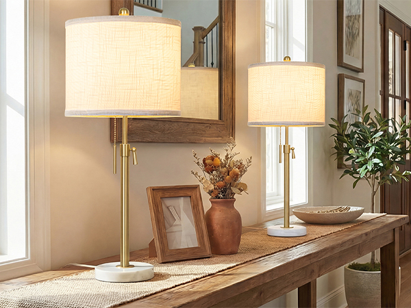 lamps for living room set of 2