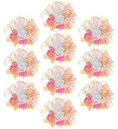 Mikikit 10pcs Crinkle Balls for Cats Interactive Cat Teasing with Bright Colors and Noise Stimulu...