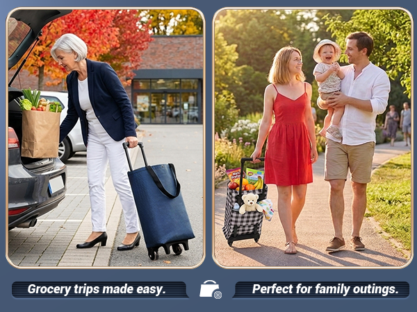 shop smart,roll easy