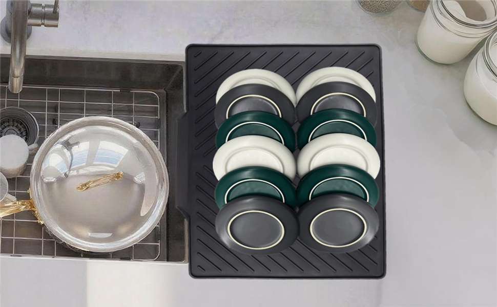 dish drying mat for kitchen