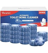 Vacplus Automatic Toilet Bowl Cleaner Tablets, Bathroom Toilet Tank Cleaner (20 PACK)