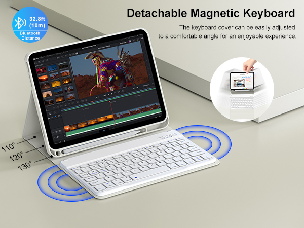 keyboard case for 10th generation 10.9 inch