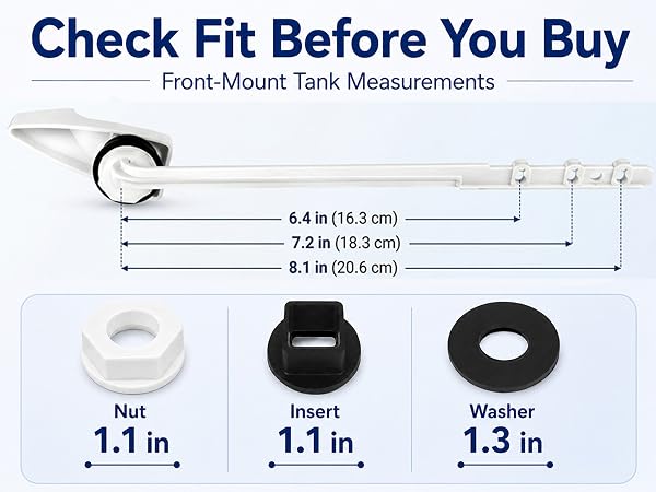 toilet flush handle