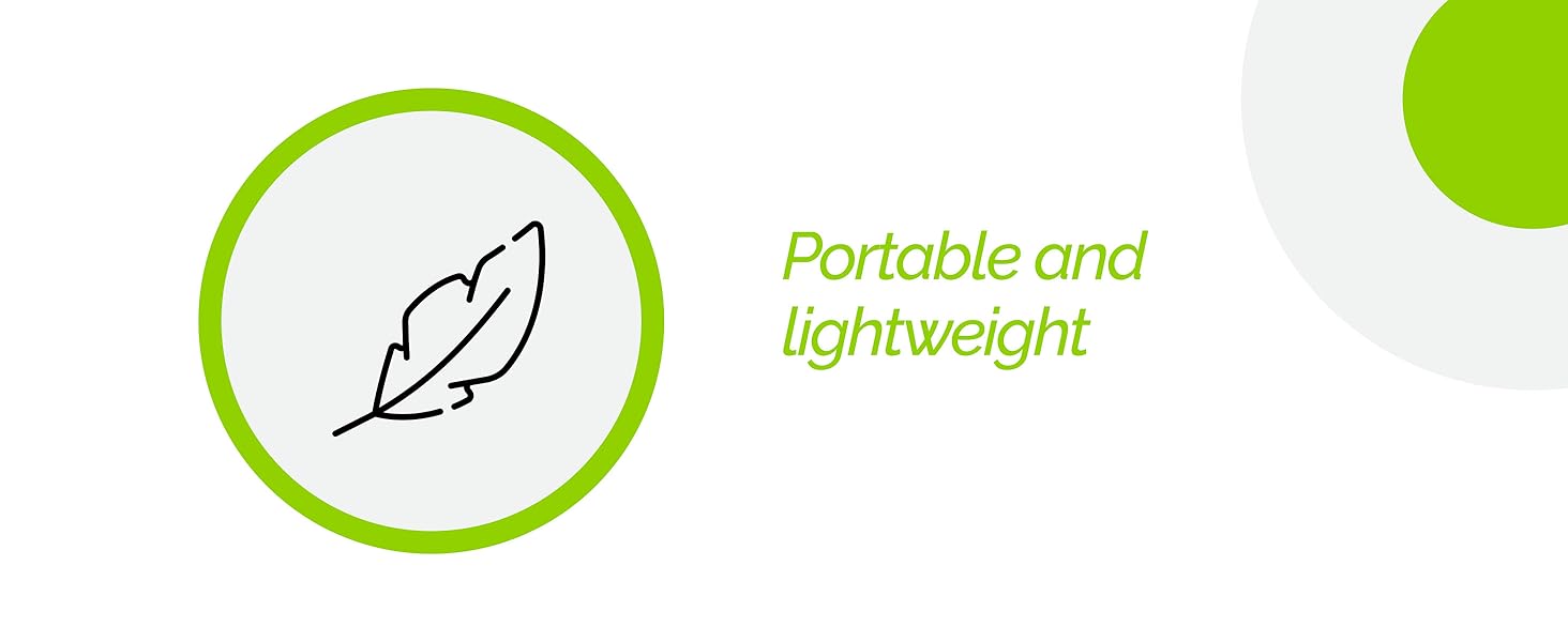 portable and lightweight