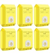 6 Pack Vacuum Cleaner Bags Fit for Kenmore Canister Type C/Q 5055 50555 50557 50558 and Pana·soni...