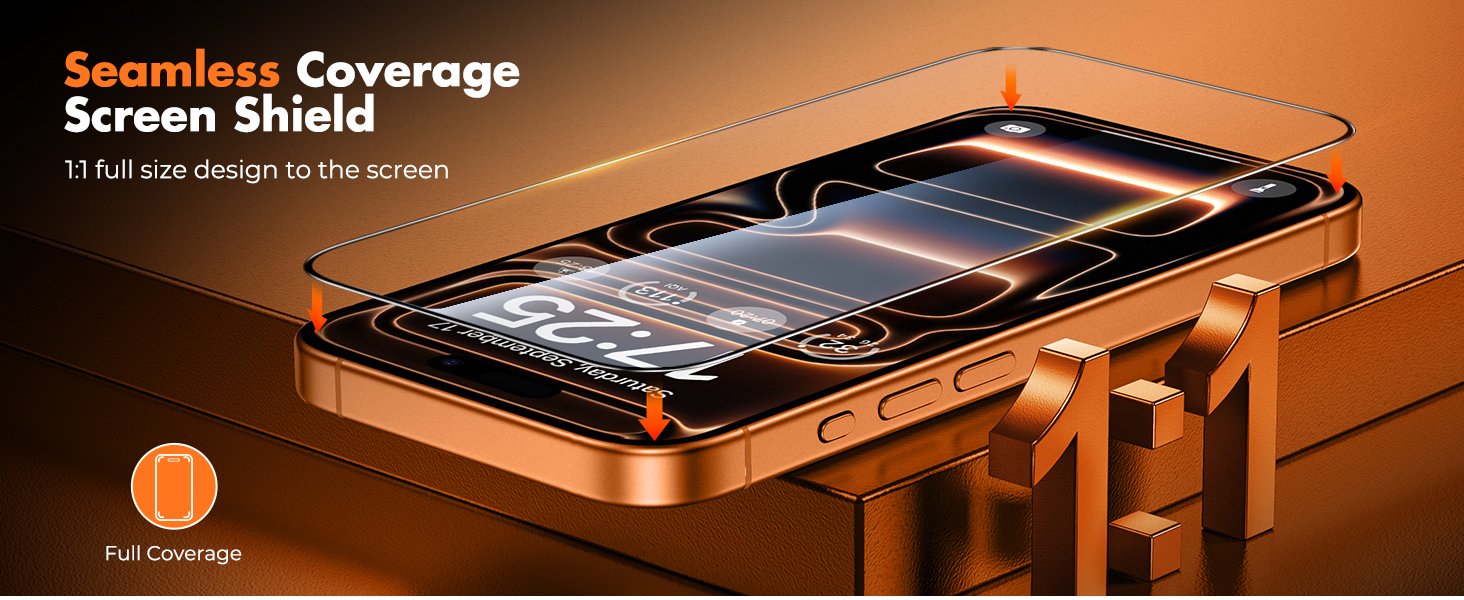 for iphone 17 pro max screen protector