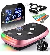 Lifepro Rumblex 4D Curved Vibration Plate Exercise Machine — Triple Motor, 7 Modes & 60 Speeds Vi...
