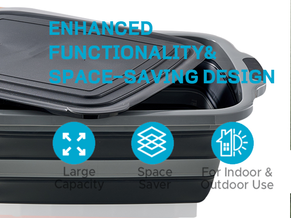 collapsible dish basin
