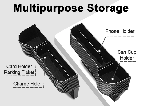 car seat gap filler organizer