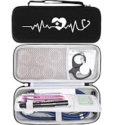 SMYV Stethoscope Case for 3M Littmann Classic III, Cardiology IV, Lightweight II S.E, MDF Acousti...
