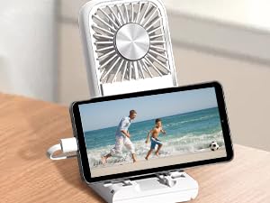 portable fan rechargeable personal fan neck fan usb fan mini handheld fans small desk fan foldable