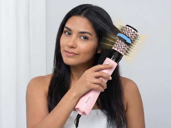 rotating dryer brush
