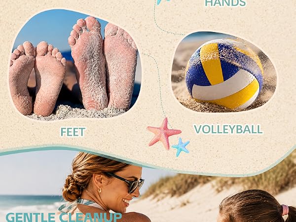 chiccrest 2 Pcs Sand Remover for Beach