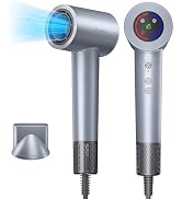 Labiim Hair Dryer, High-Speed Ionic Blow Dryer 110,000 RPM Motor (Iron) | Fast Drying 200M Ions F...
