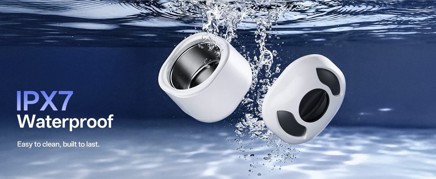 IPX7 Waterproof
