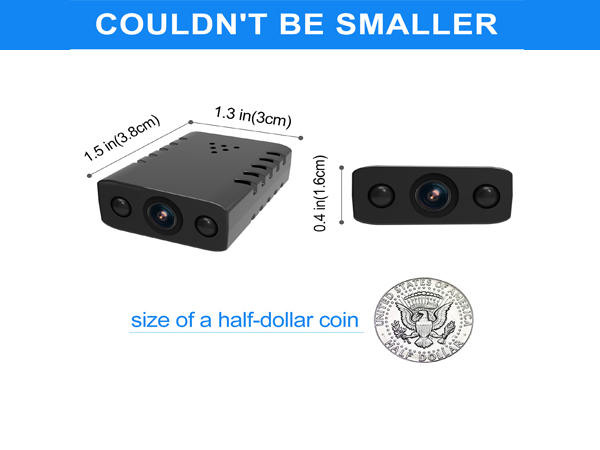 spy camera hidden camera with audio/video sd card