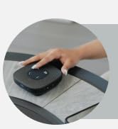 Cyber Acoustics Essential Speakerphone SP-2000 - USB and Bluetooth Speakerphone, Advanced DSP wit...