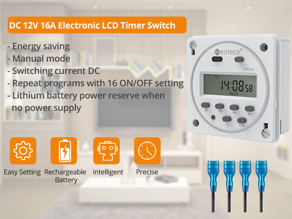DC 12V Timer Switch