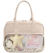 Ita Bag Lightweight,Hand Carry Purse Designed for Pin Display,Top Handle Bag for Women & Men,Cute...