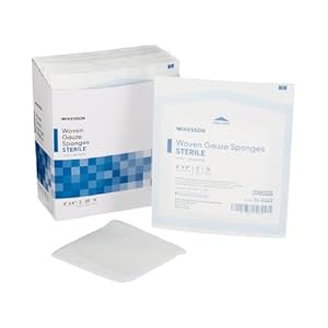 McKesson 12-Ply Sterile Gauze Sponges