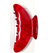 OWIIZI Durable Acetate Hair Clips for Women 4.13" Cute Hair Claw Clips Ponytail Barrette Strong H...