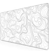 Gaming Mouse Pad, Canjoy Topographic Contour Mouse Pad 31.5x11.8inch Large Extended Computer Mous...