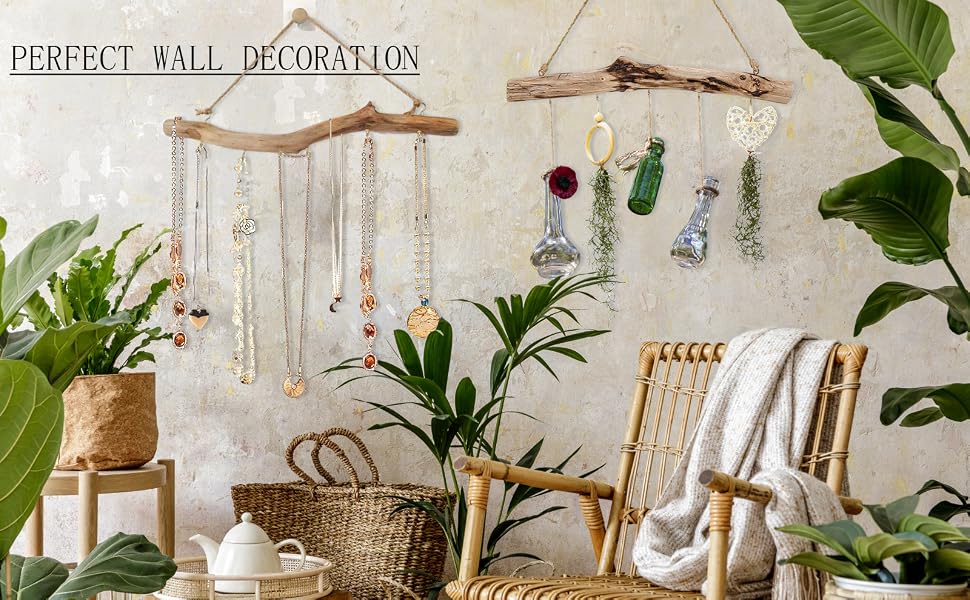 Logs for Decoration Natural Driftwood Decorative Branches Home Wall Hanging Decor