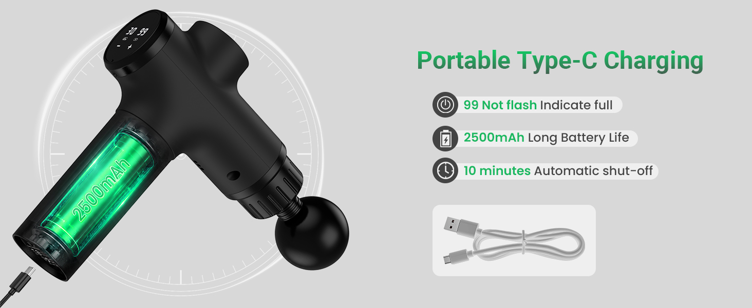 deep tissue massage gun
