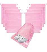 8PCS Travel Shoe Bags with Rope for Men and Women Large Shoes Pouch Organizers