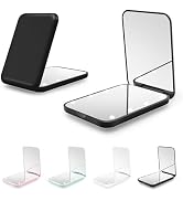 Kakuje Travel Mirror with Light, 1X/3X Magnification LED Compact Mirror with Nternal BIattery, Bl...