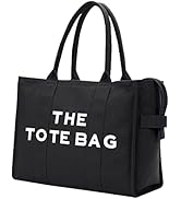 Fancy Forest The Tote Bag for Women with Zipper,Large/Medium/Small Size,Canvas/PU leather/EVA/Fuz...
